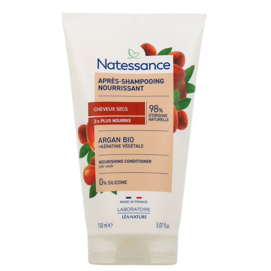Après-shampooing démêlant Argan & Kératine Végétale Natessance