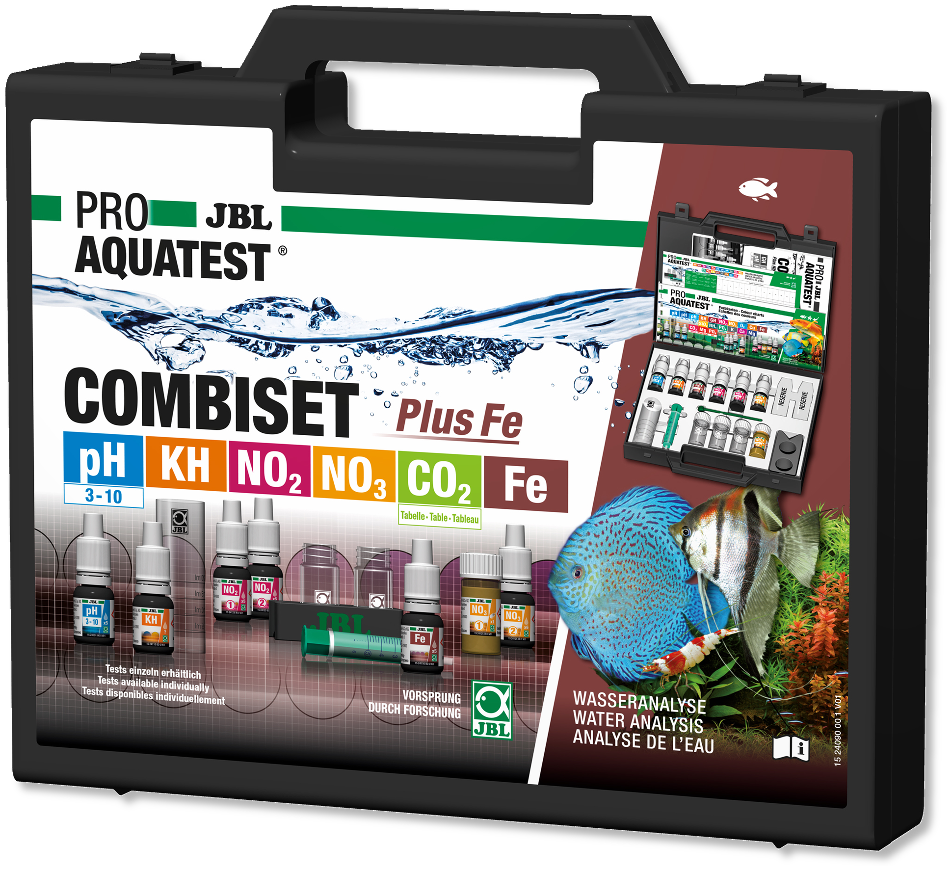 JBL ProAquaTest Combi Set Plus Fe