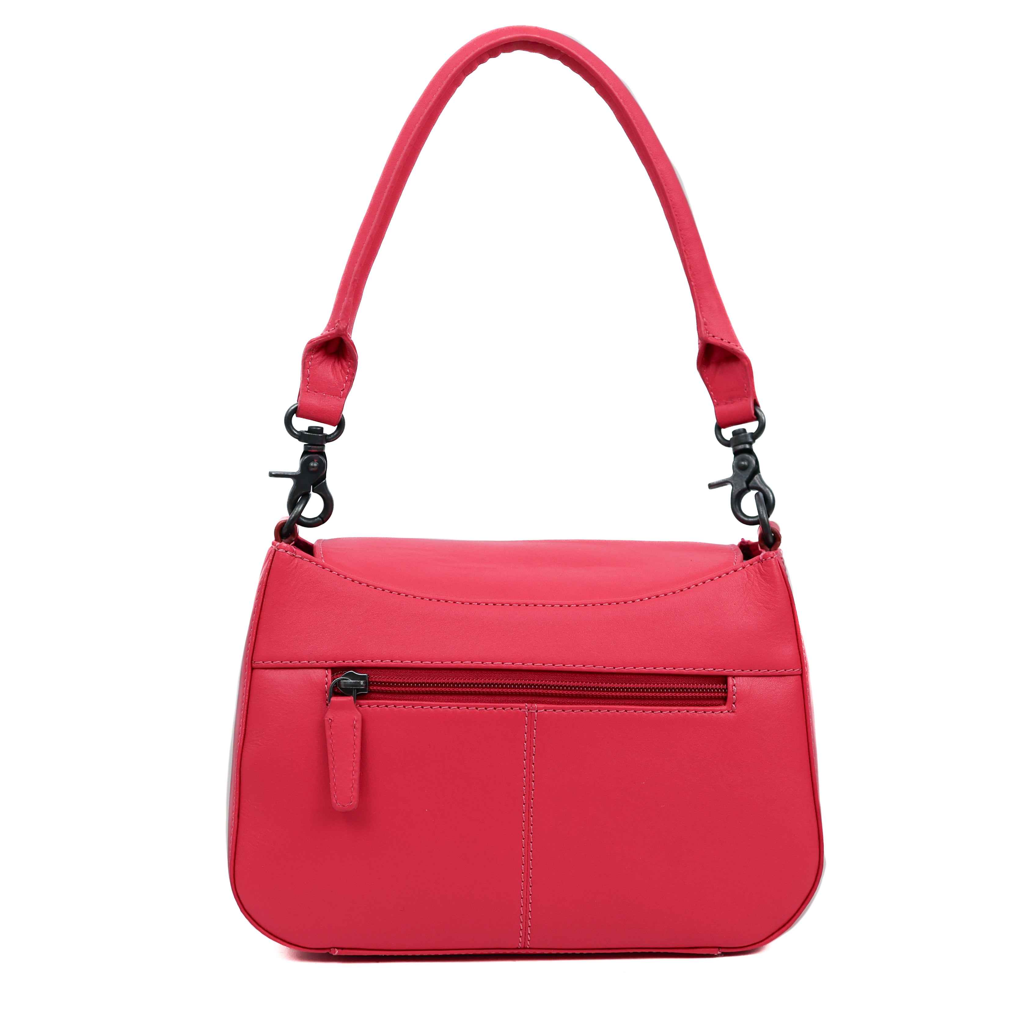 Hand-/schoudertasje met flap 'Fenna' Rose Red Rose Red