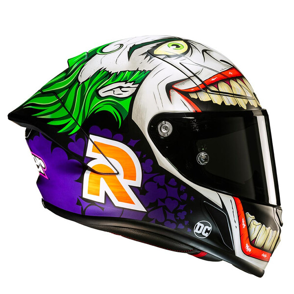 HJC - Casque RPHA 1 Joker DC® MC48SF / Blanc / Vert fluo / Violet / Mat