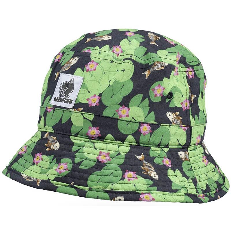 Bob Homme Nash Make It Happen Badge Bucket Hat - Noir/Vert