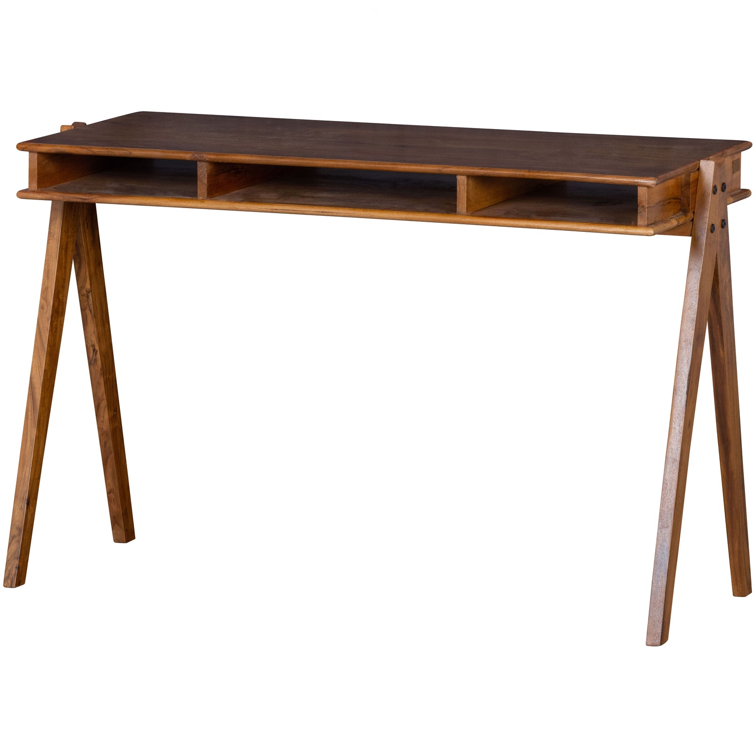 WOOOD Compartment Bureau - Hout - Bruin - 78x120x50