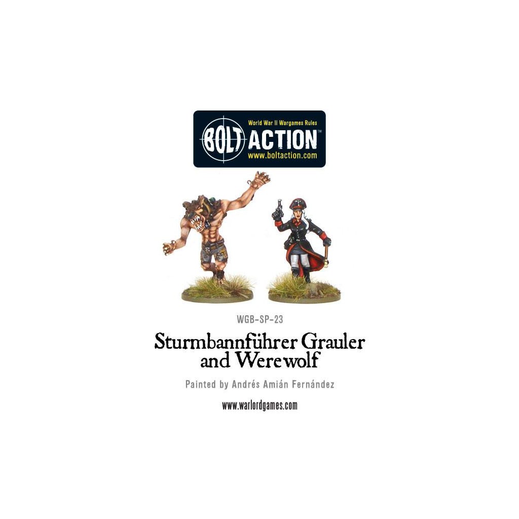 Bolt Action - Wulfen-SS: Sturmbannführer Grauler and Werewolf