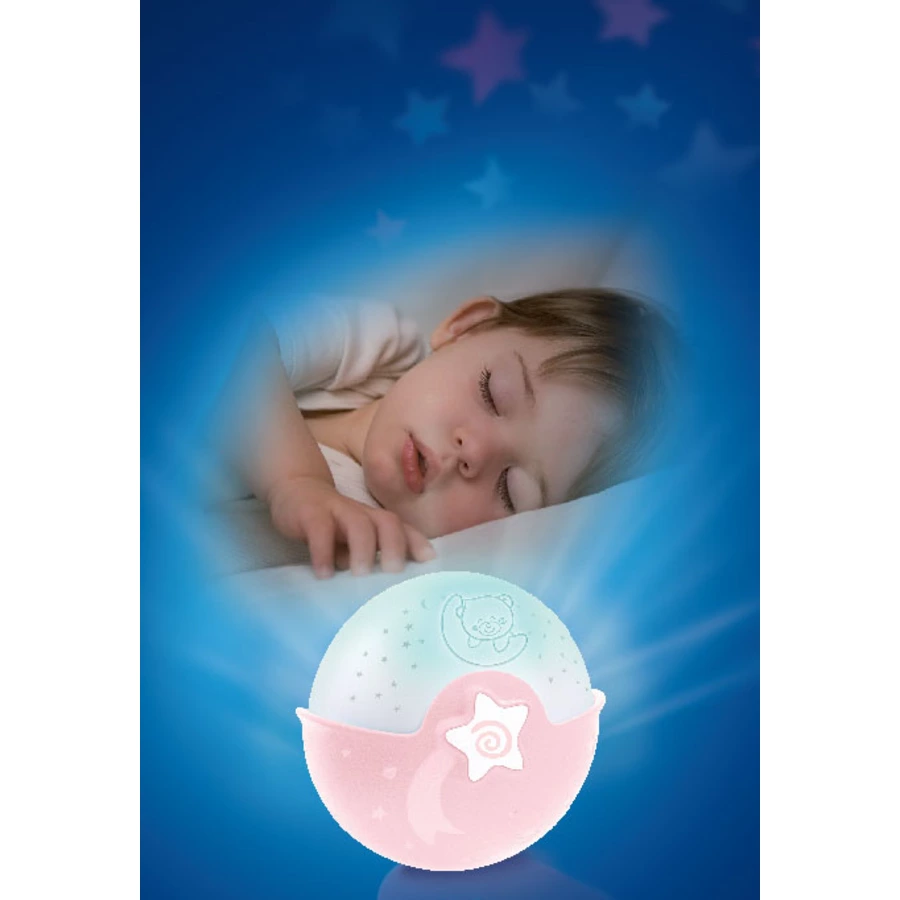 Infantino Schlummerlampe & Projektor Rosa