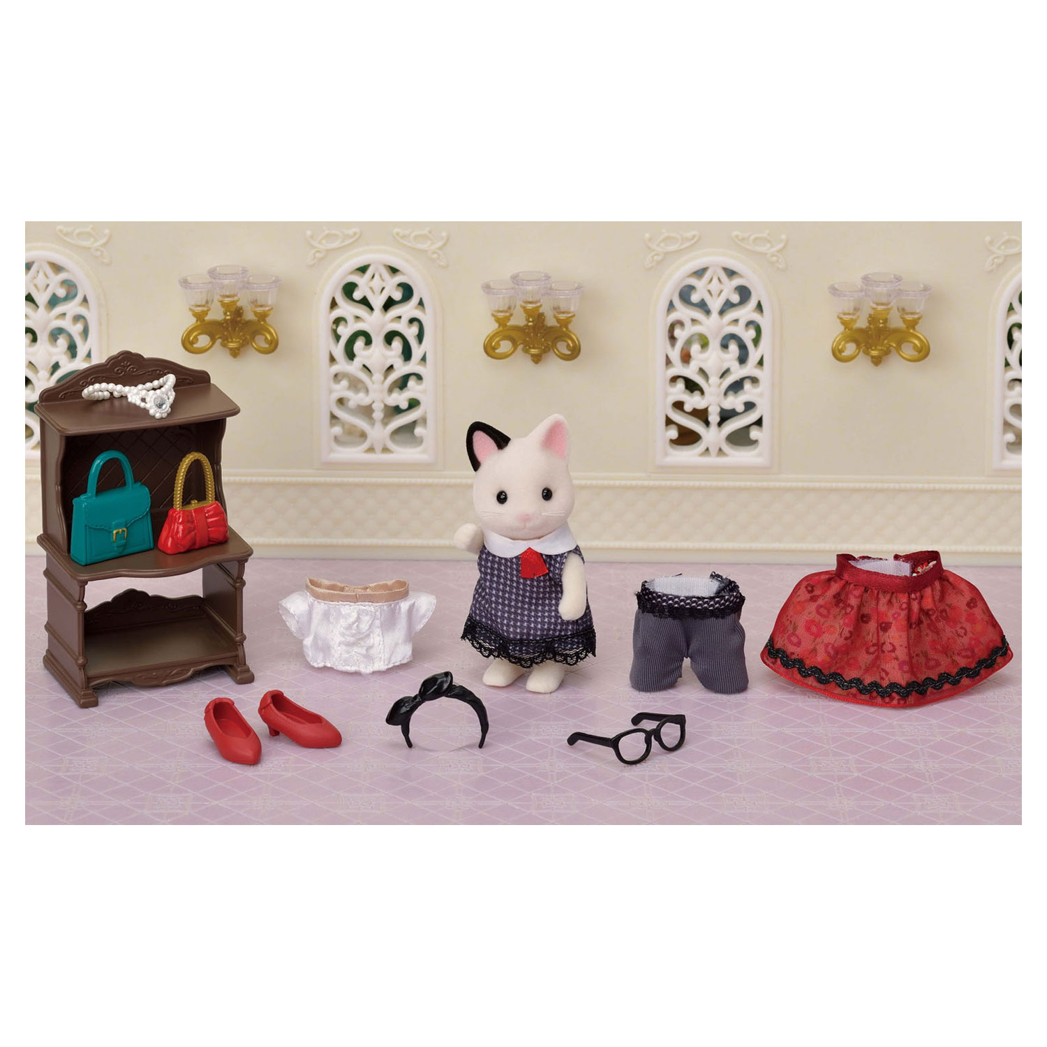 Sylvanian Families 5462 Modespeelset- Tuxedo kat