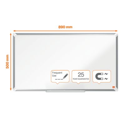Nobo Premium Plus Widescreen - Tableau blanc émaillé - magnétique - 89 x 50 cm