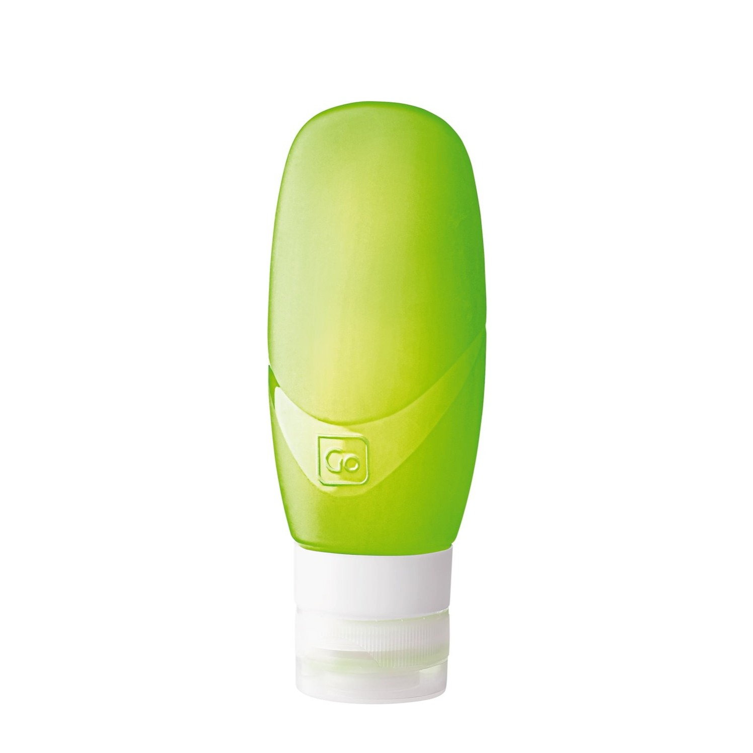 (2er Set) 100ml Duo Squeezy Bottles Befüllbare Kosmetik Behälter Reise Flaschen (661.101) - Gelb / Grün