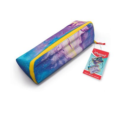 Maped - Trousse à ouverture XXL Trendy - rose - réversible et personnalisable