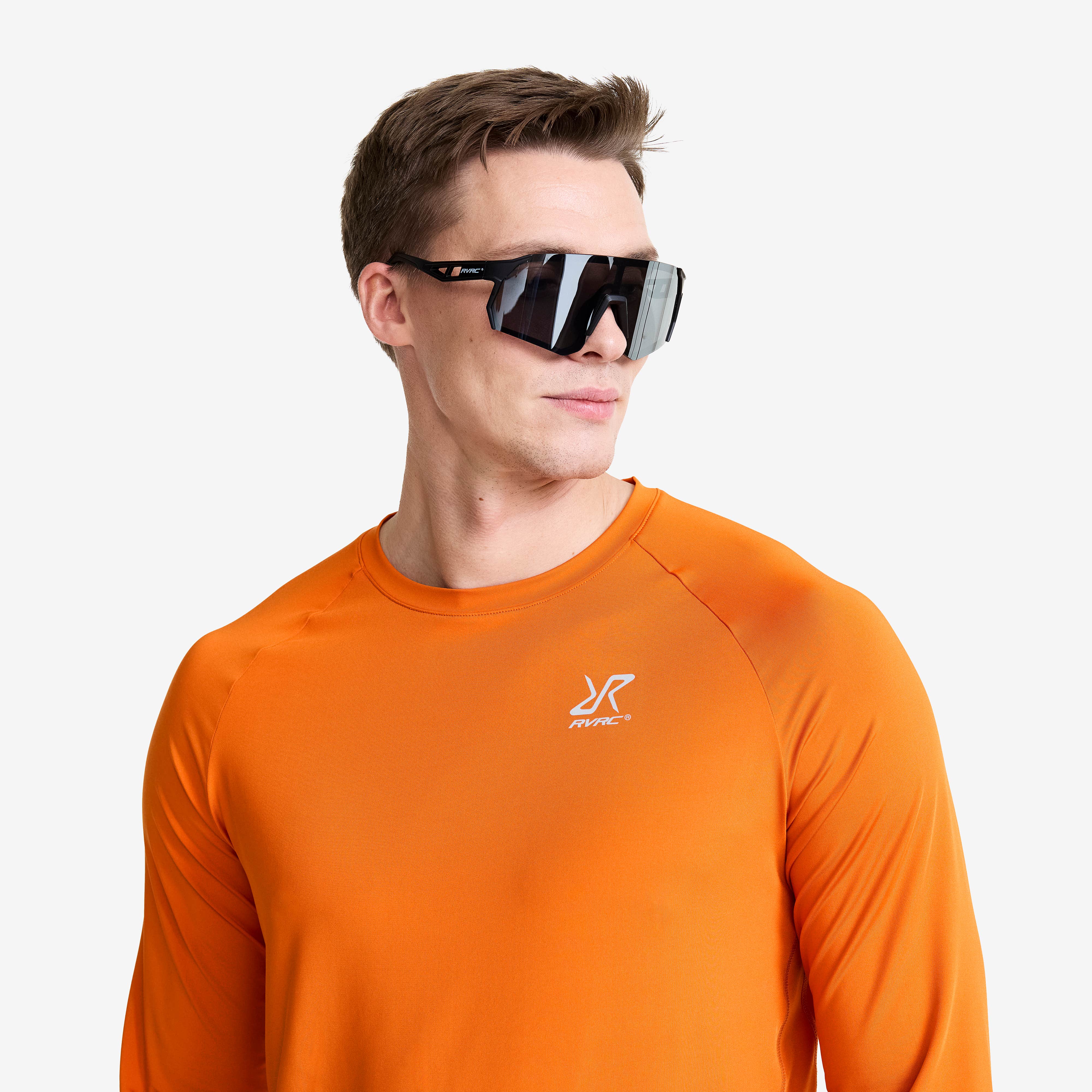 Stride Active Long-sleeved T-shirt Herre Hawaiian Sunset