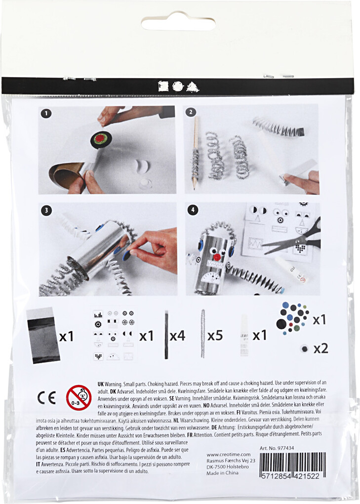 Mini Diy Kit - Toiletrulle Robot