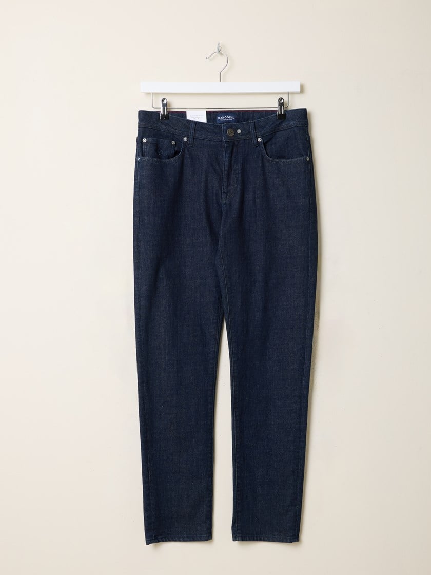 Leroy blue jeans Garmentwashed