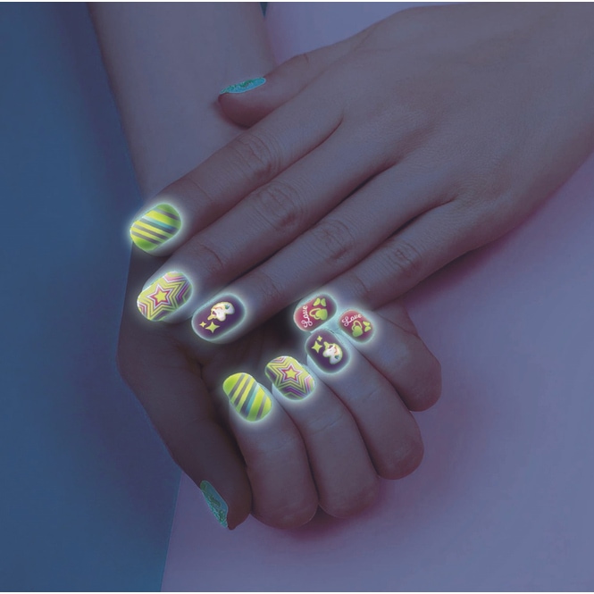 Crazy Chic - Fluoreszierende Nägel