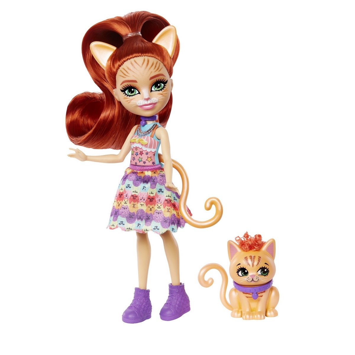 Poupée Tarla Chat et Cuddler Enchantimals City Tails