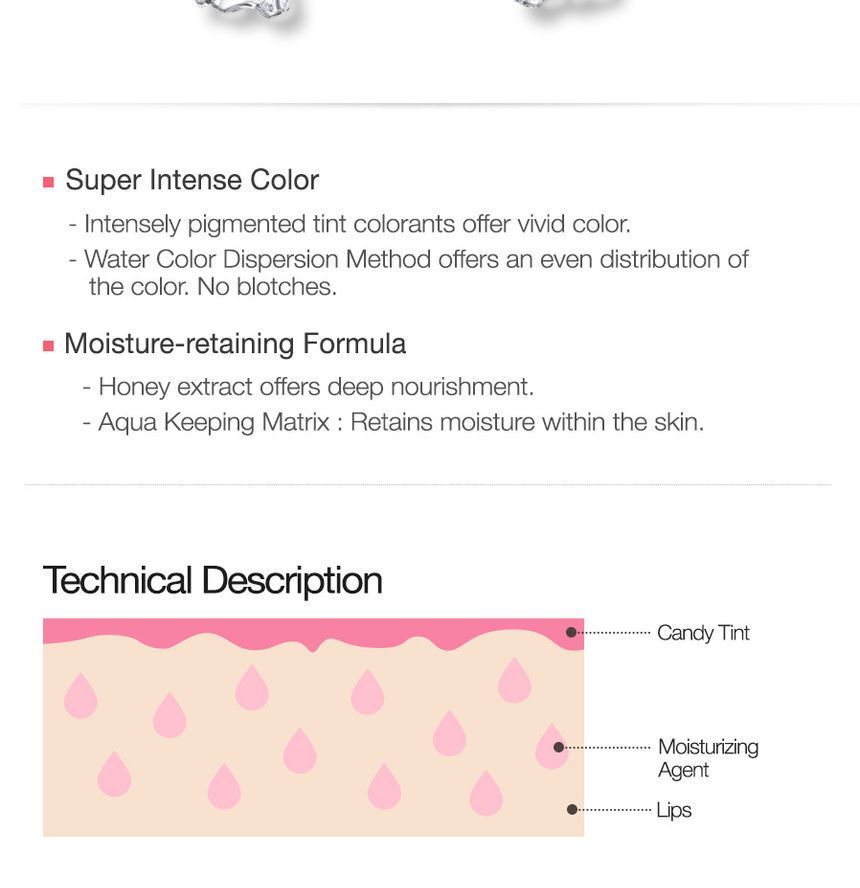De Saem - Saemmul Water Candy Tint - 5 kleuren