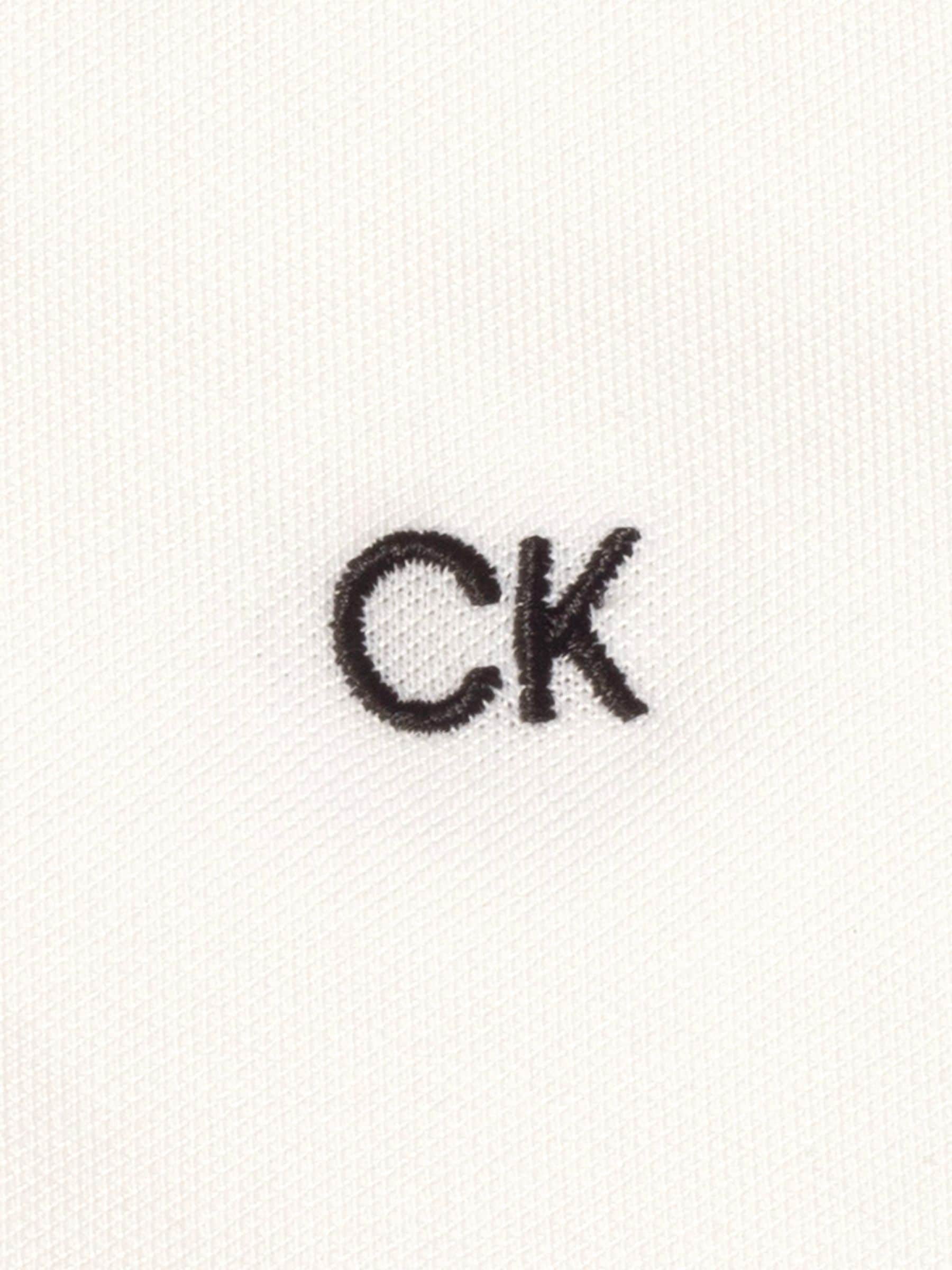 Wit - Calvin Klein Golf Uni poloshirt