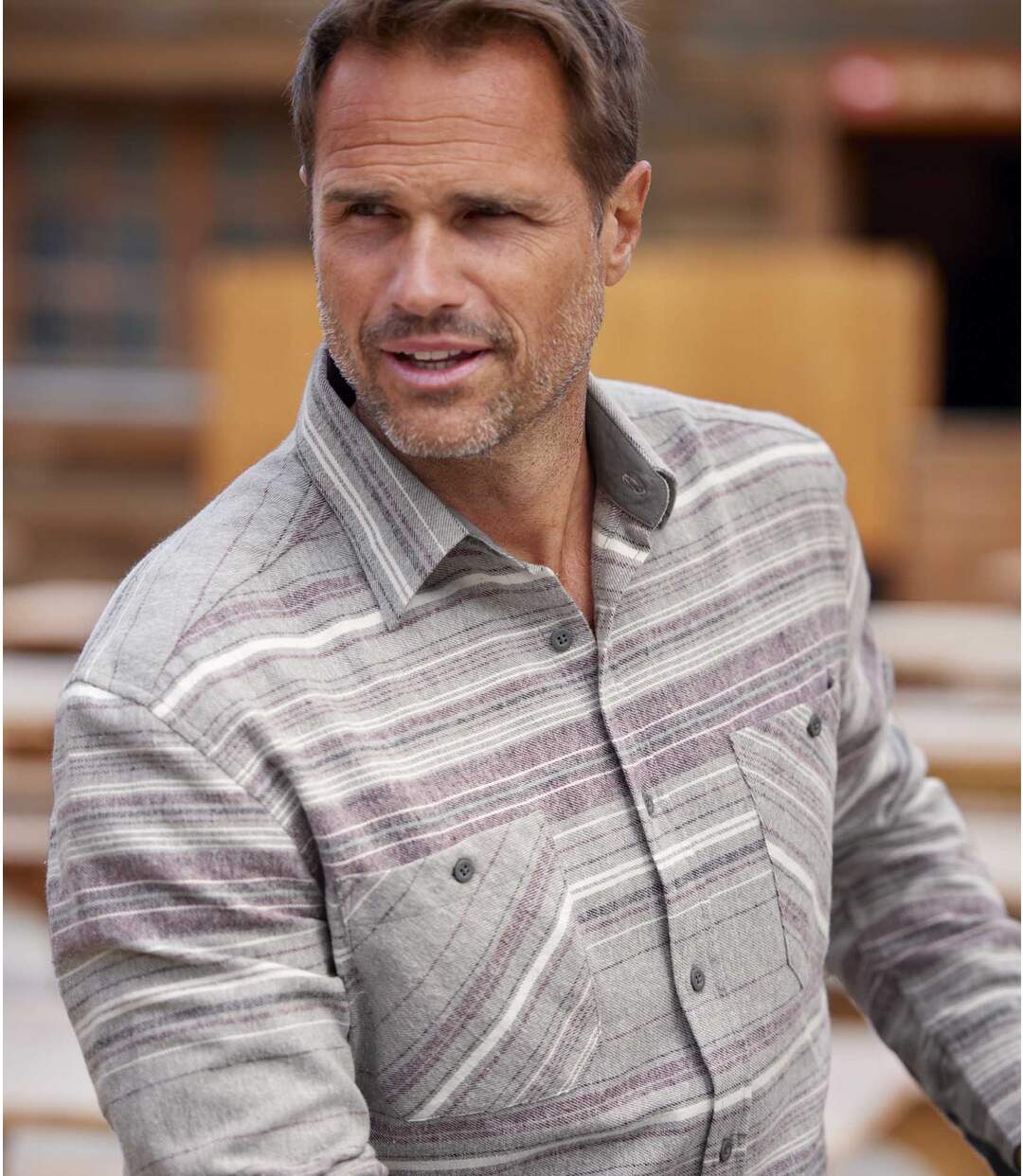 Chemise Flanelle Rayée