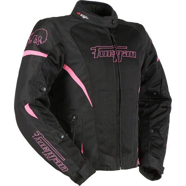 Furygan - Blouson femme Delia 3 en 1 Noir / Rose