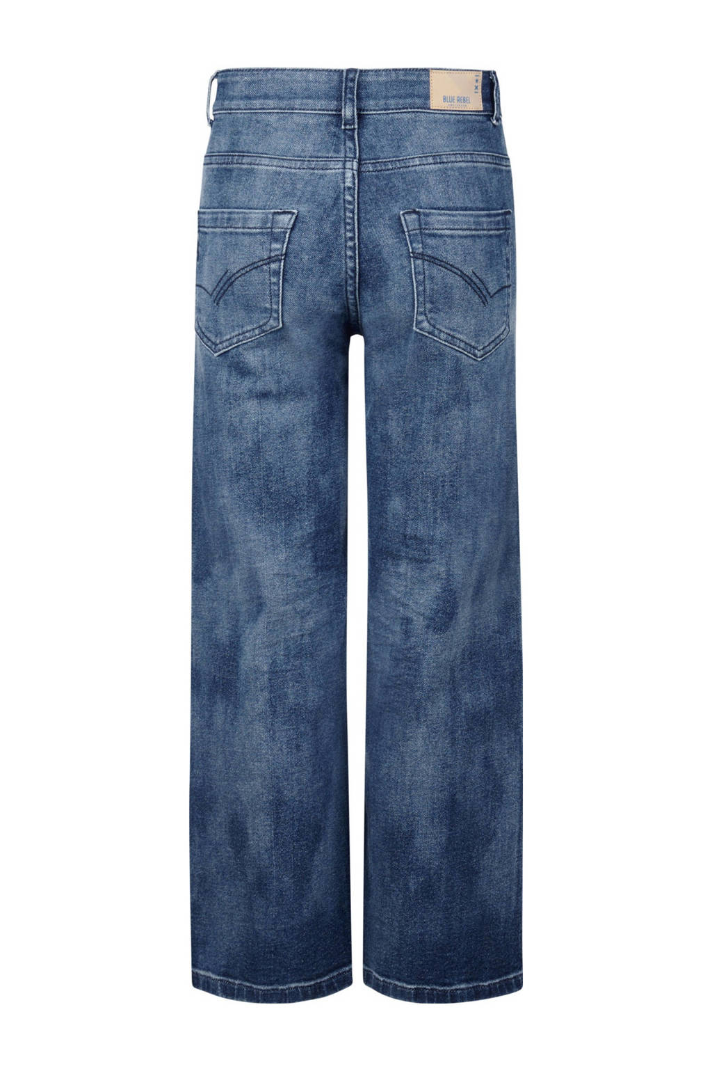 Blue Rebel wide leg jeans Single denim medium used