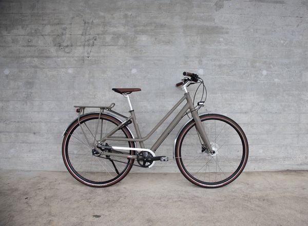 LAZY DAY GATES ALFINE 8 Wmn City- und Alltagsvelo  olive matt  46 CM