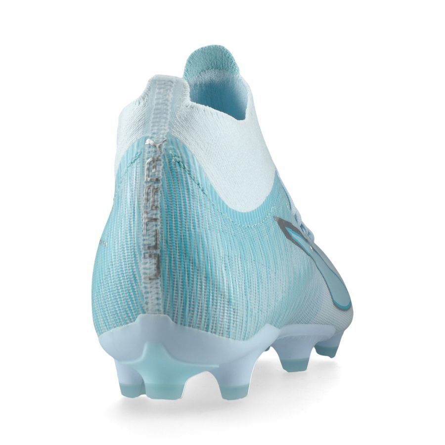 PUMA Ultra 5 Match   FG/AG Light Up - Icy Blue/Turquoise Femme ÉDITION LIMITÉE