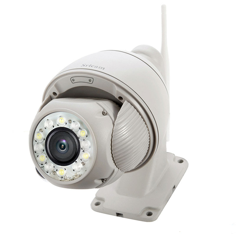 (5MP) 2.4/5GHz WiFi Dome Kamera HD 1080p / IR LED's Nachtsichtfunktion / Bewegungserkennung / AP / Audio / Micro SD / IP66 / (iOS/Android)