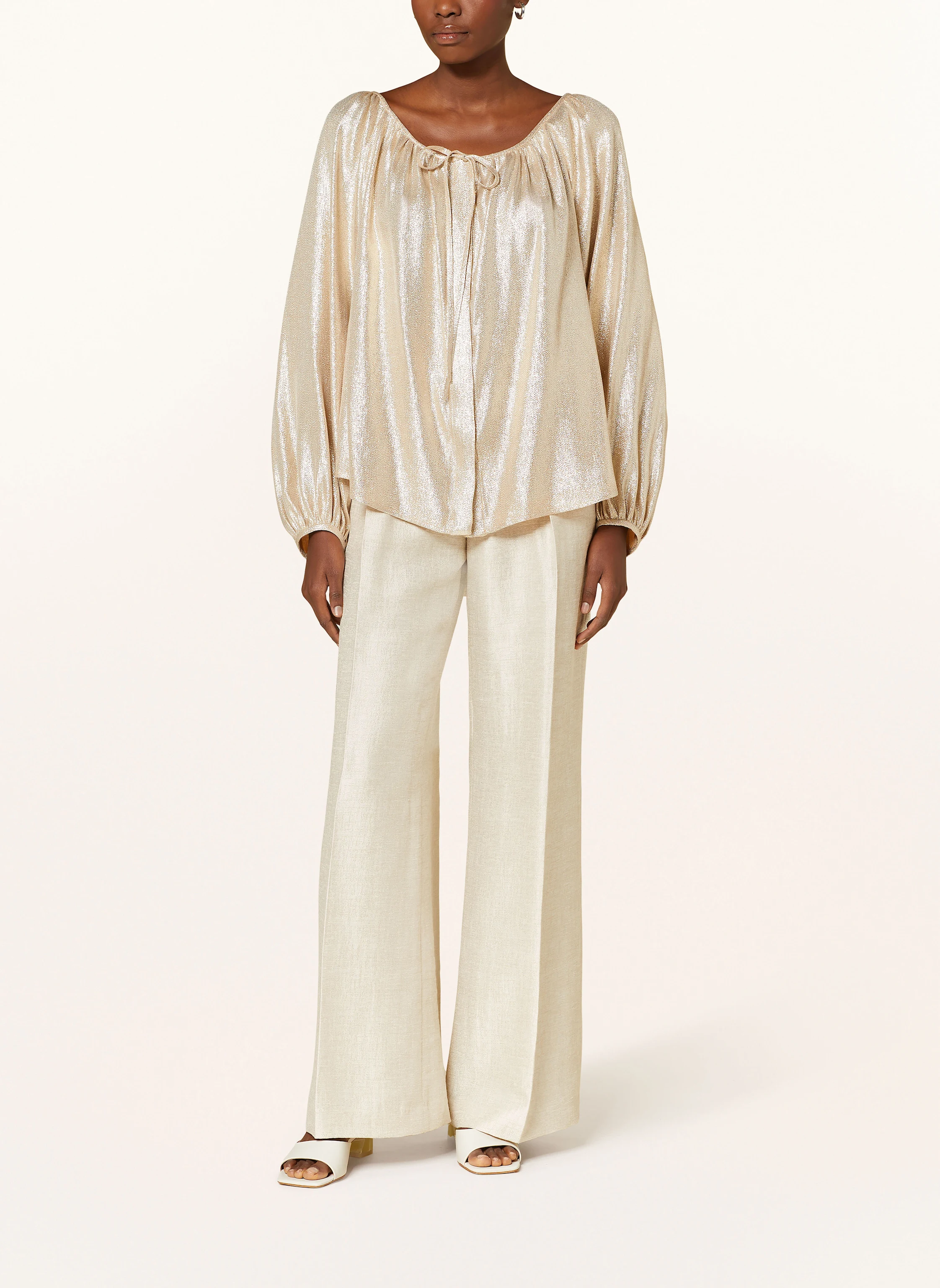SLY 010 Marlenehose FLORA mit Leinen