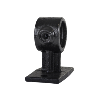 Novidade steigerbuis koppelstuk leuningdrager zwart ø 27 mm