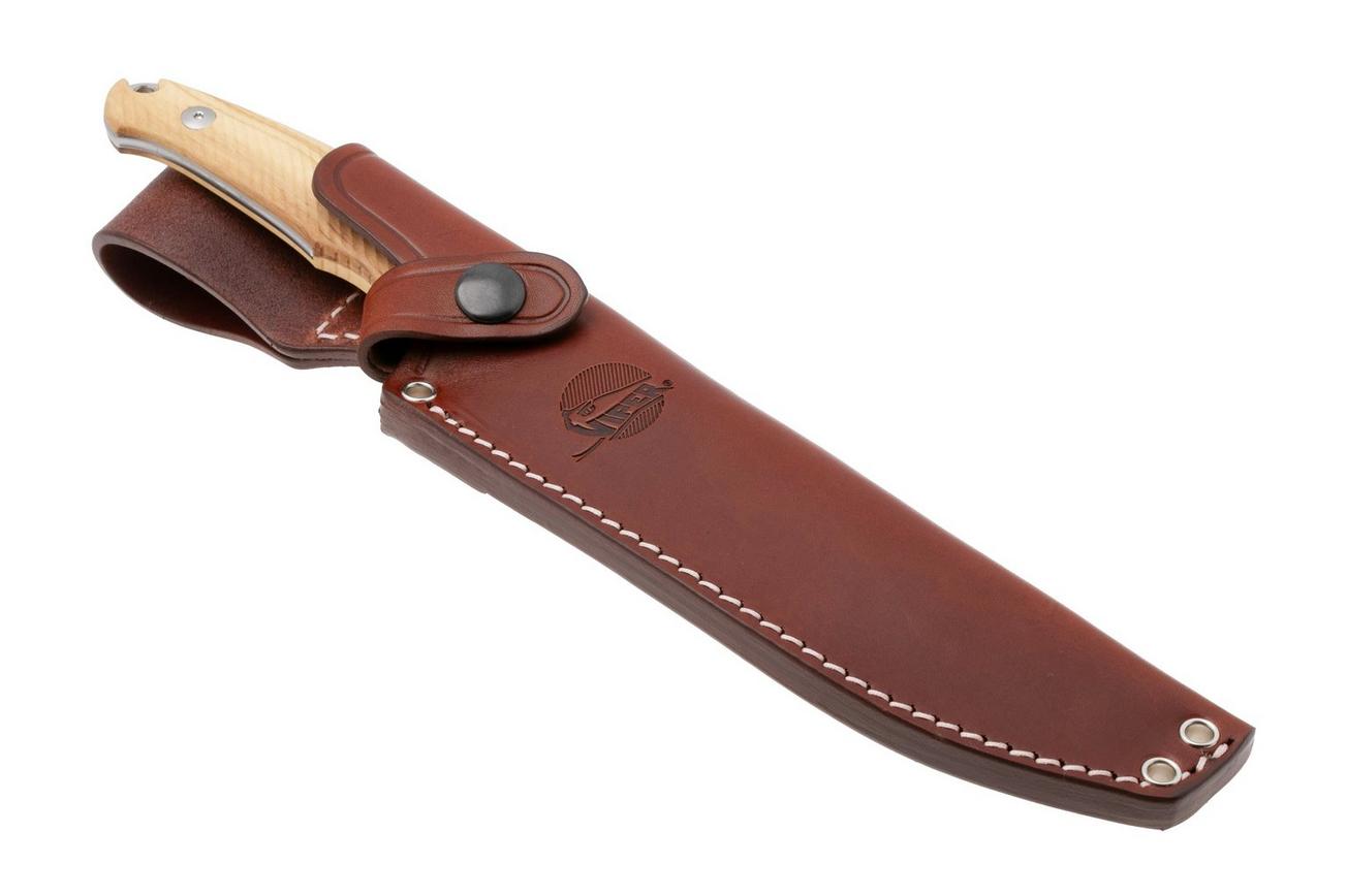 Viper Trail VT4068UL Satin N690, Olive Wood, vaststaand mes, Jens Anso design