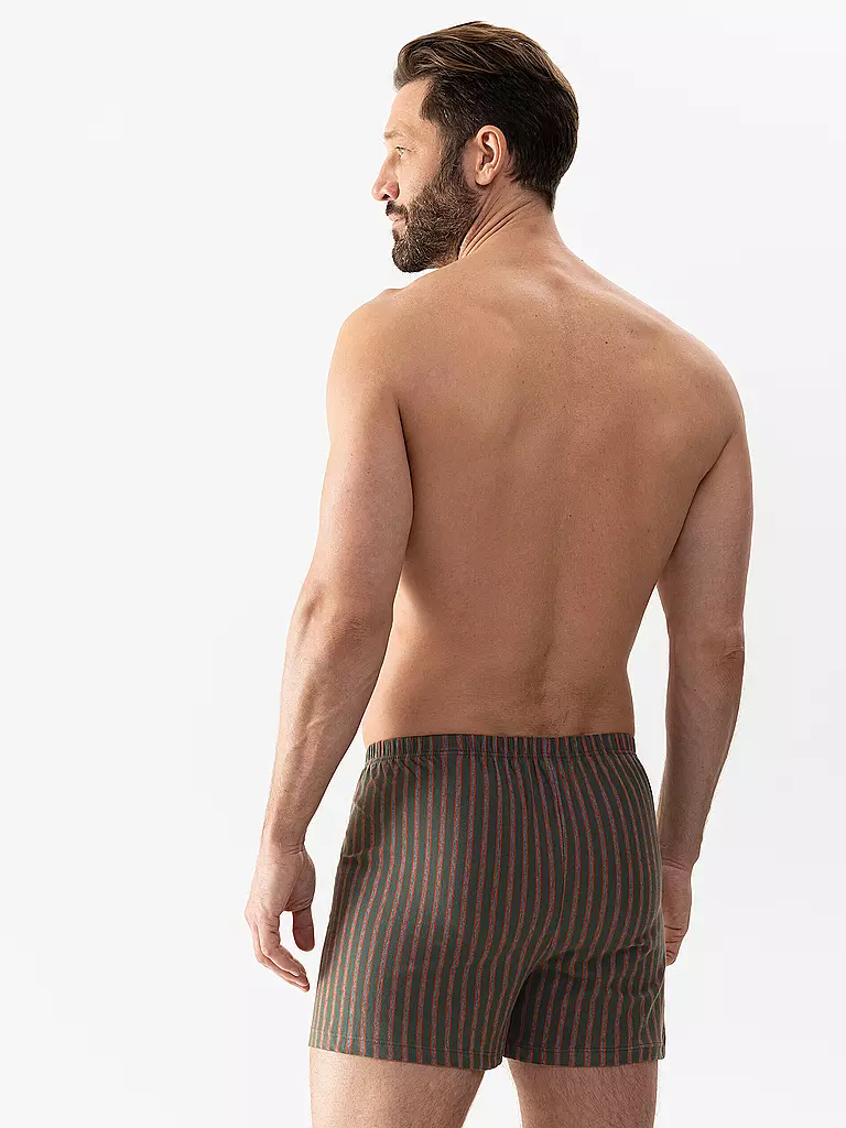 MEY Boxershorts quartz melange olive