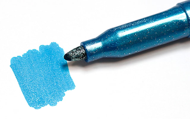 Glitterpenner 12 stk. Sense