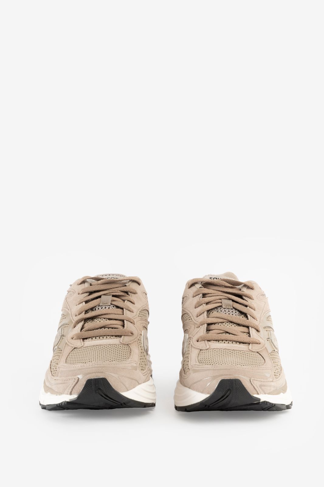 Saucony lichtbruine sneakers