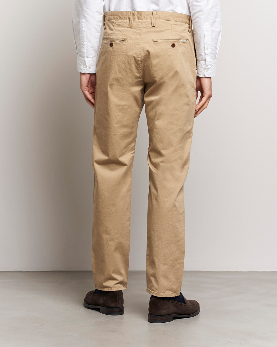 GANT Regular Fit Twill Chino Dark Khaki