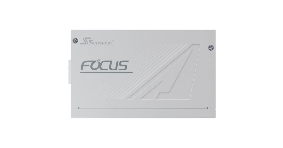 SeasonicFOCUS-GX-750-V4 ATX3.0 modulaire 750 watt voeding   (Wit, 1x 12VHPWR, 2x PCIe)