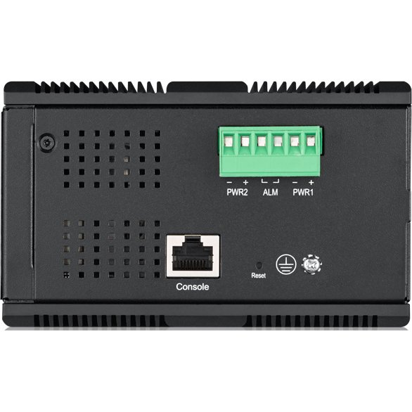 Zyxel RGS200-12P Géré L2 Gigabit Ethernet (10/100/1000) Connexion Ethernet, supportant l'alimentation via ce port (PoE) Noir