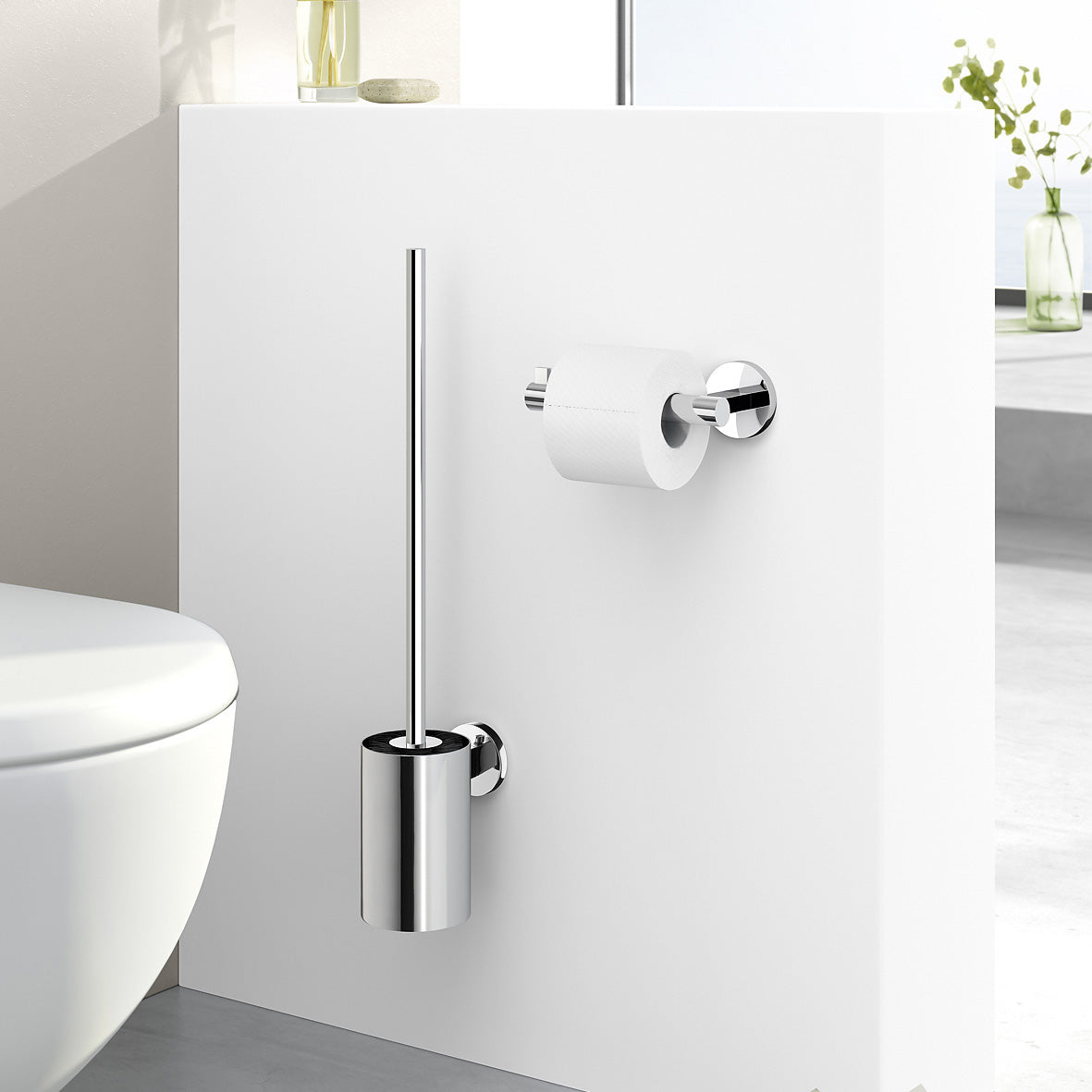 Zack Scala Toiletborstel met houder