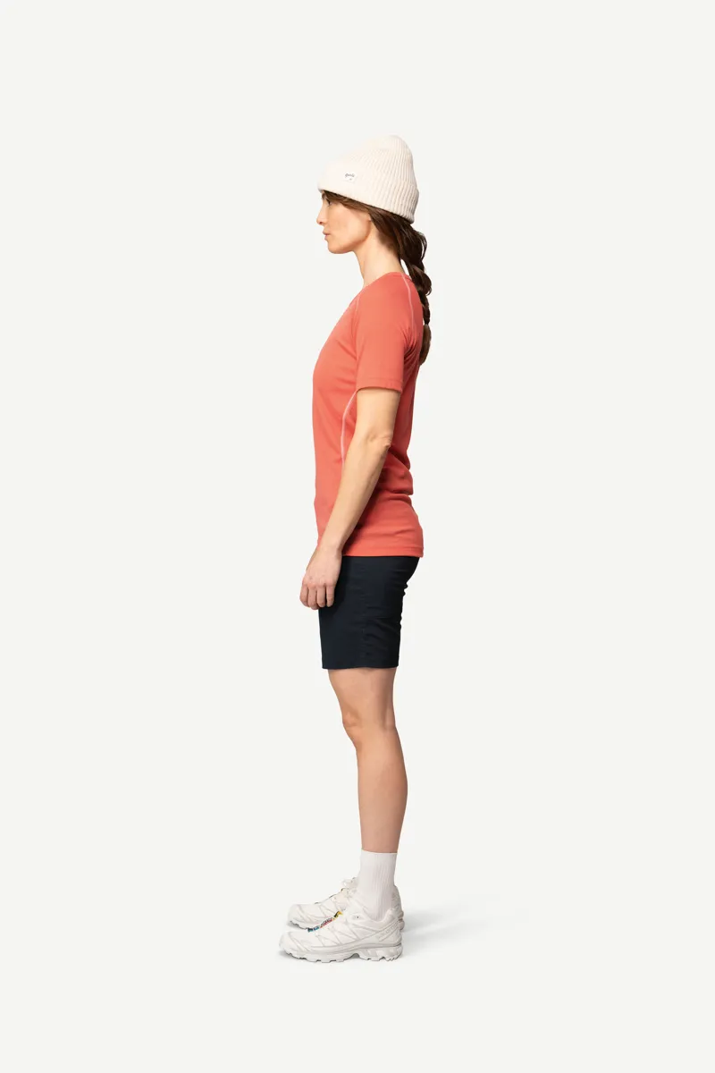 Devold Lauparen Merino 190 Base Tee Wmn Coral