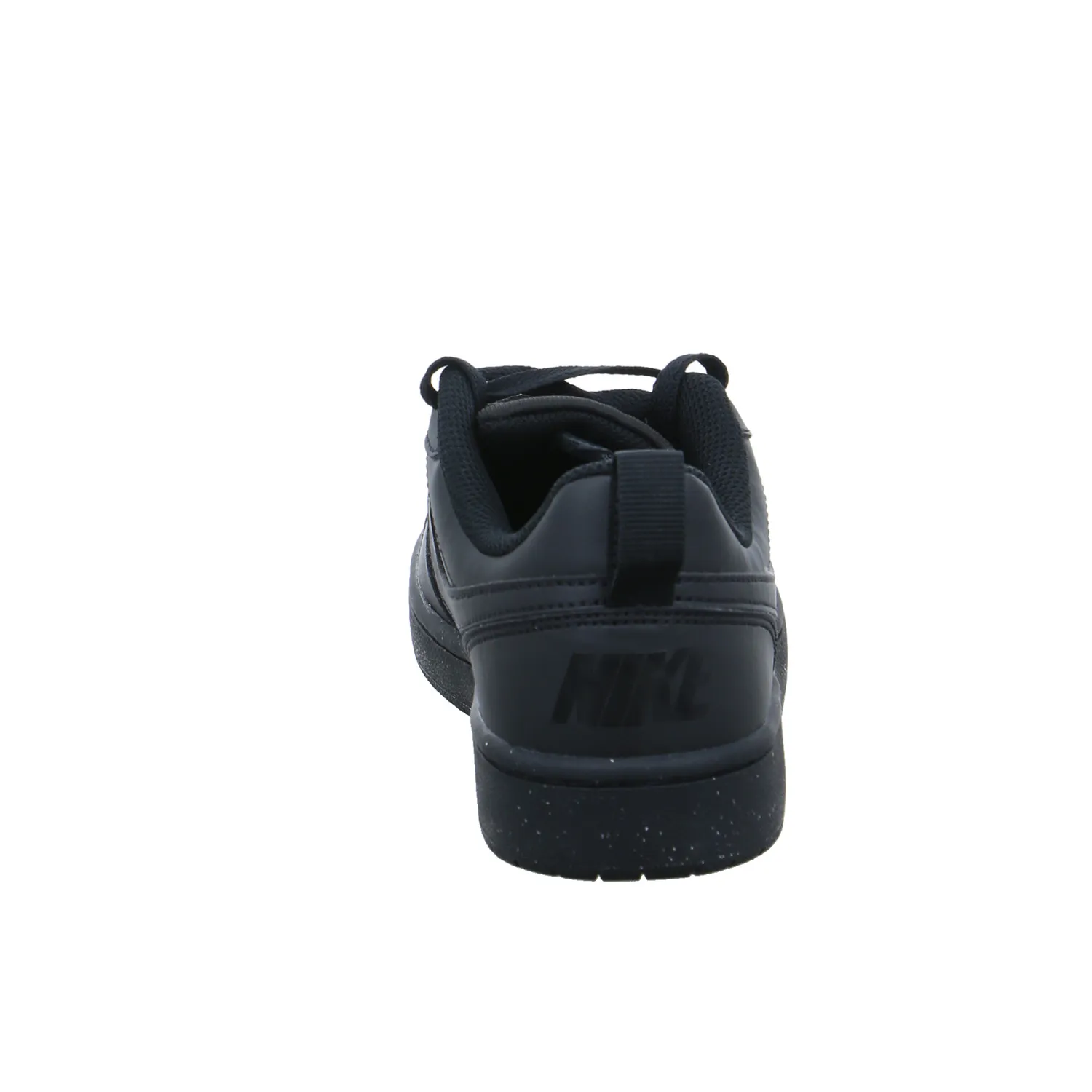 NIKE Kinder Sportschuh Schwarz Lederimitat