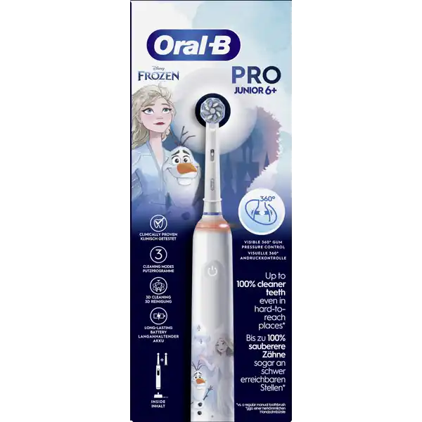 Elektrische Zahnbürste Junior Pro Frozen ab 6+