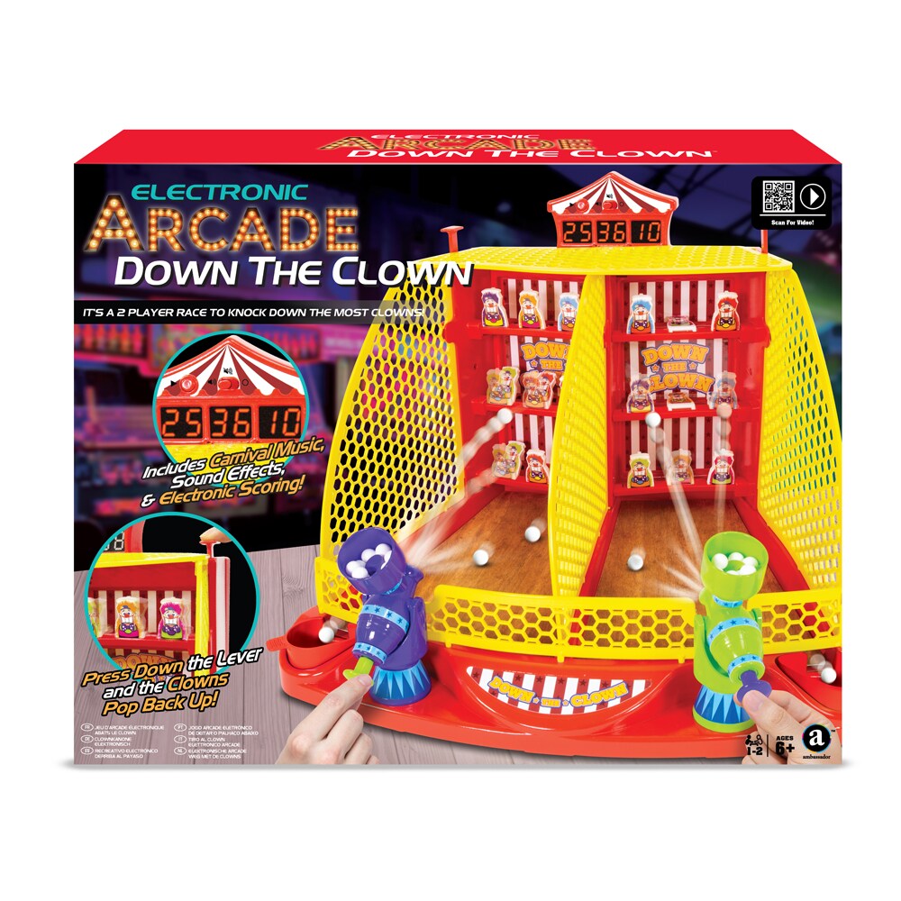 Merchant Ambassador Electronic Arcade Down the Clown