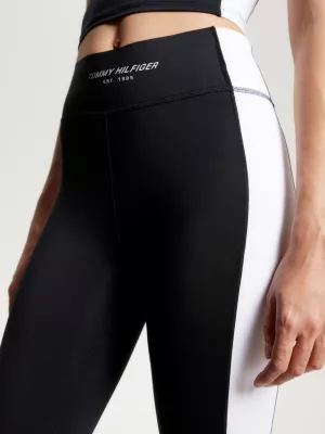 Calça Legging Esportiva de Cintura Alta com Comprimento 7/8