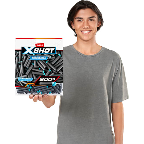 X-shot genopfyldningspakke med 200 pile