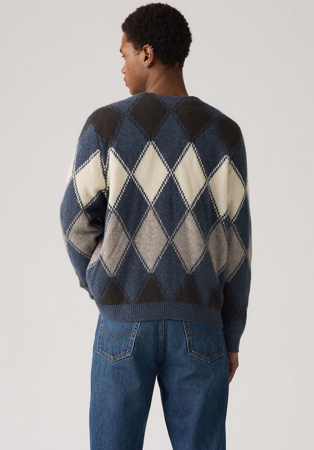 Levi's® Strickjacke , Legere Passform, pflegeleichter Materialmix