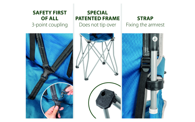 Brunner Action Baby Equiframe Kinderstuhl
