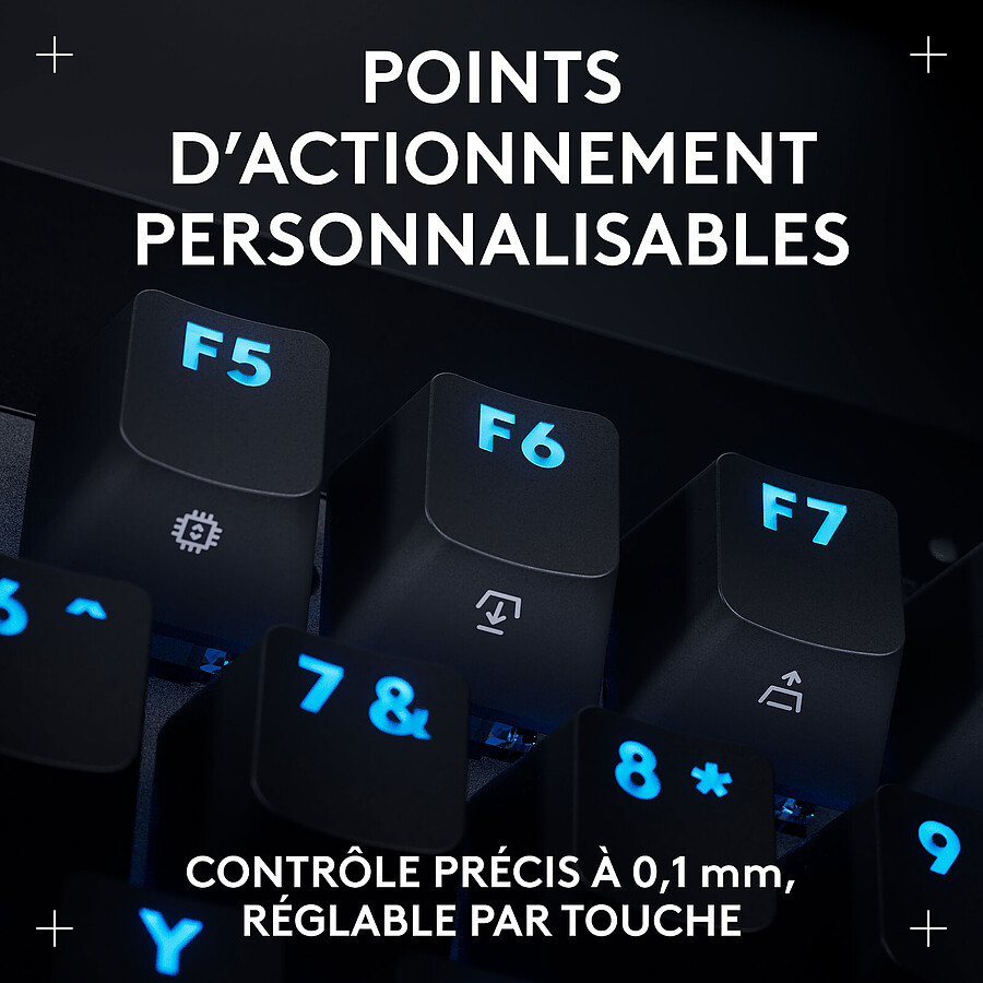 Logitech G Pro X TKL Rapid Linear - Noir