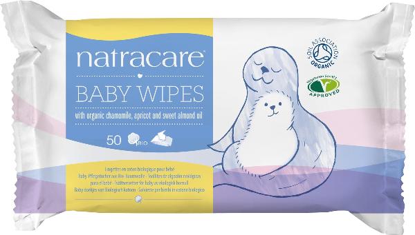 NATRACARE Pflegetücher Baby<br>50 Stück