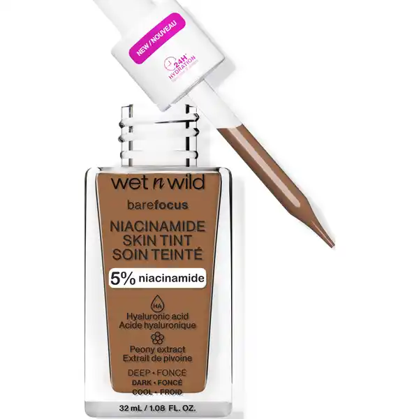 bare Focus Niacinamide Skin Tint Deep