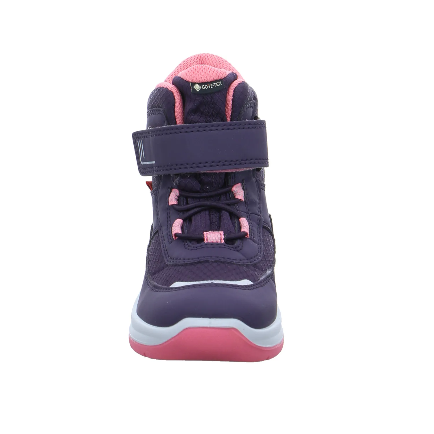 SUPERFIT Kleinkinder-Snowboot  Membran Violette Textil  Baby-Winterstiefel Mädchen