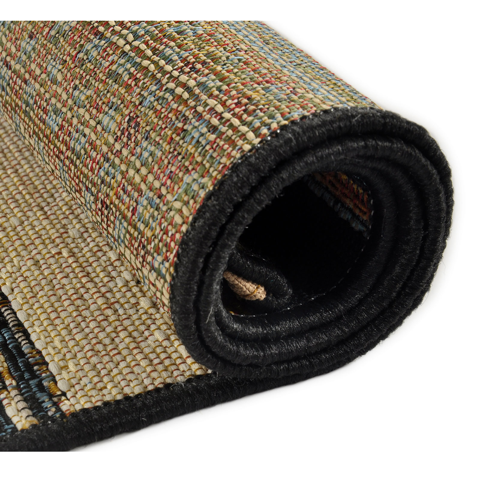 In-/Outdoorteppich - beige-multicolor - 60x100 cm