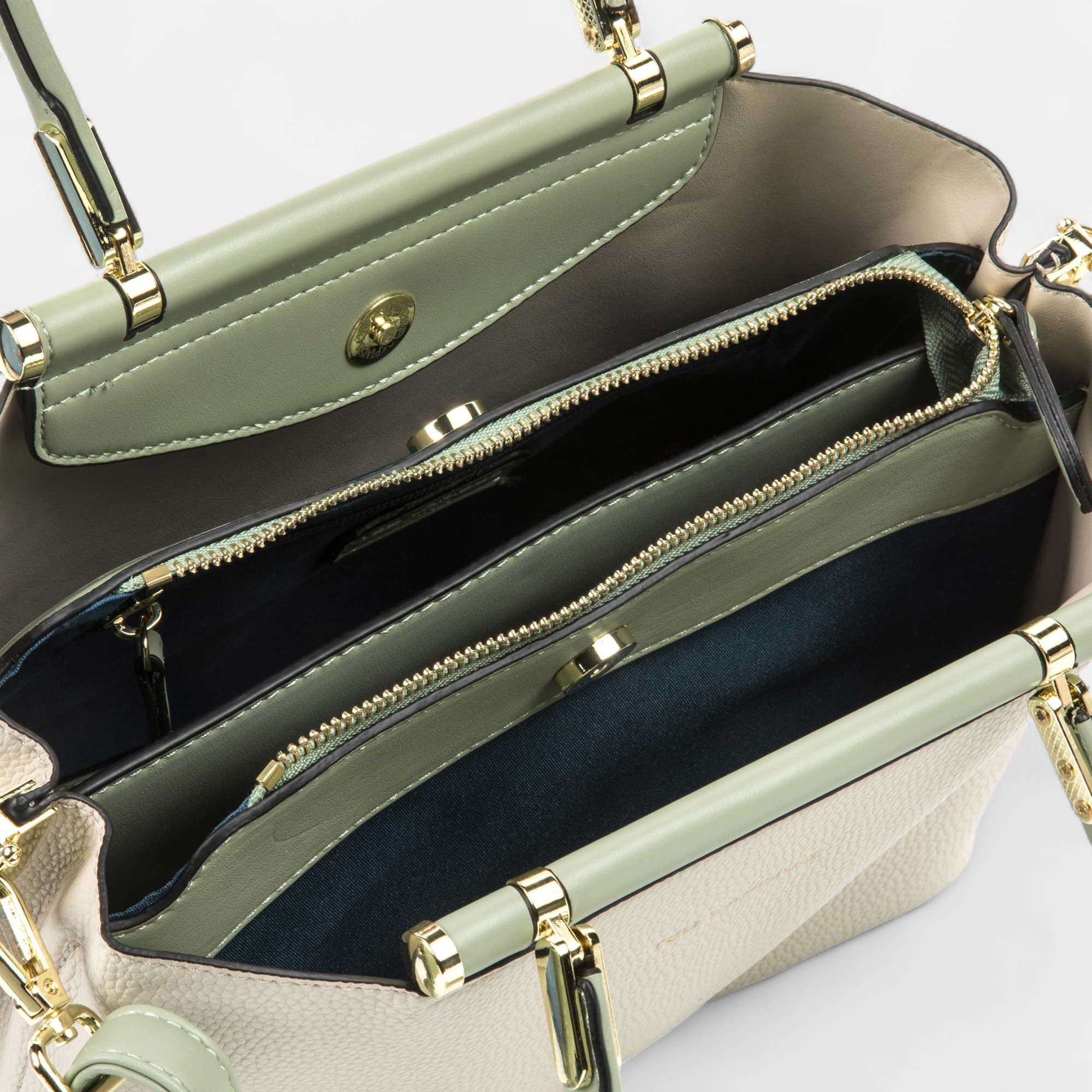Sac à main vert