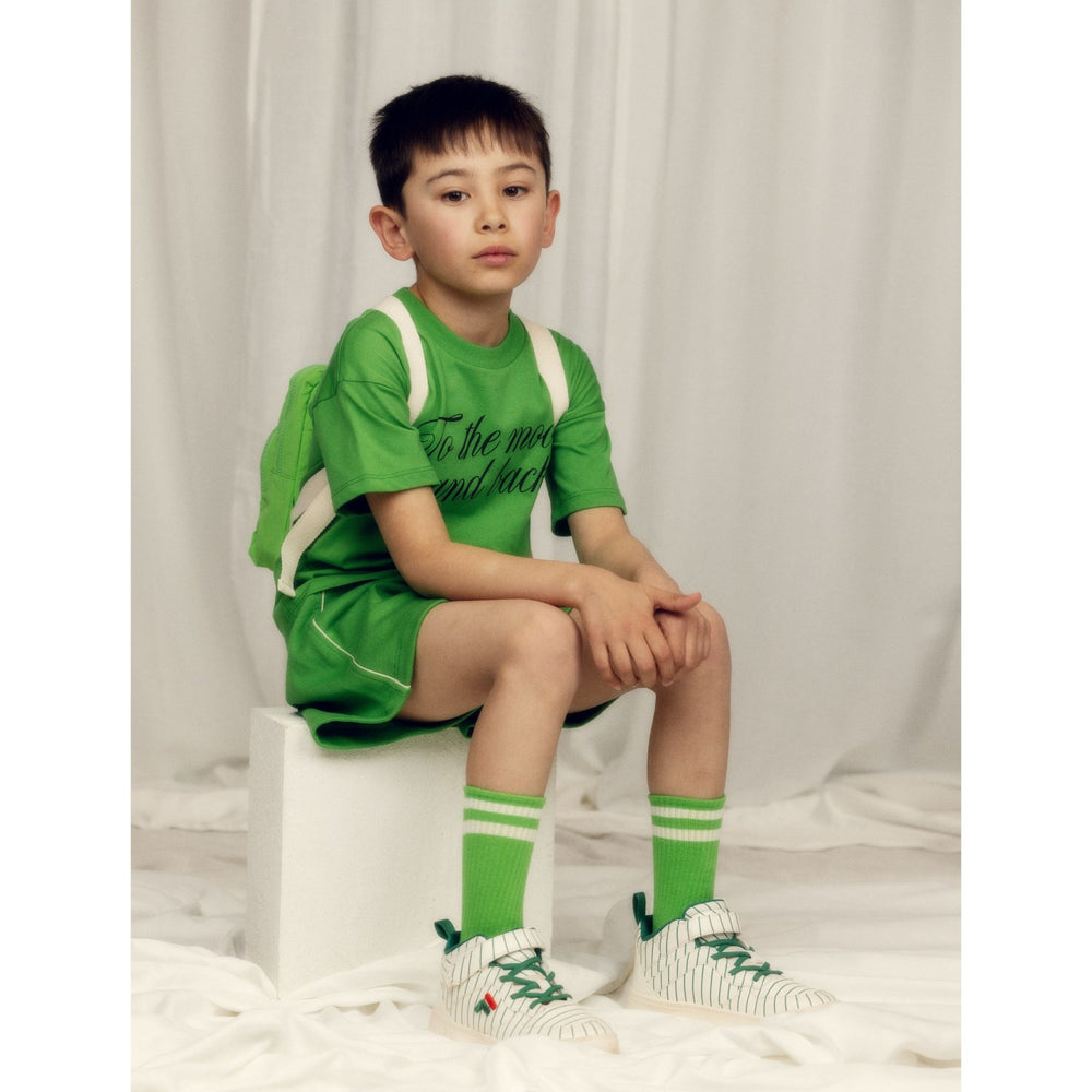 Køb Mini Rodini Green To The Moon Sp Ss Tee